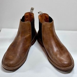 ASTROFLEX - THE BITFLEX CHELSEA BOOT  Mens size 42  Brown leather